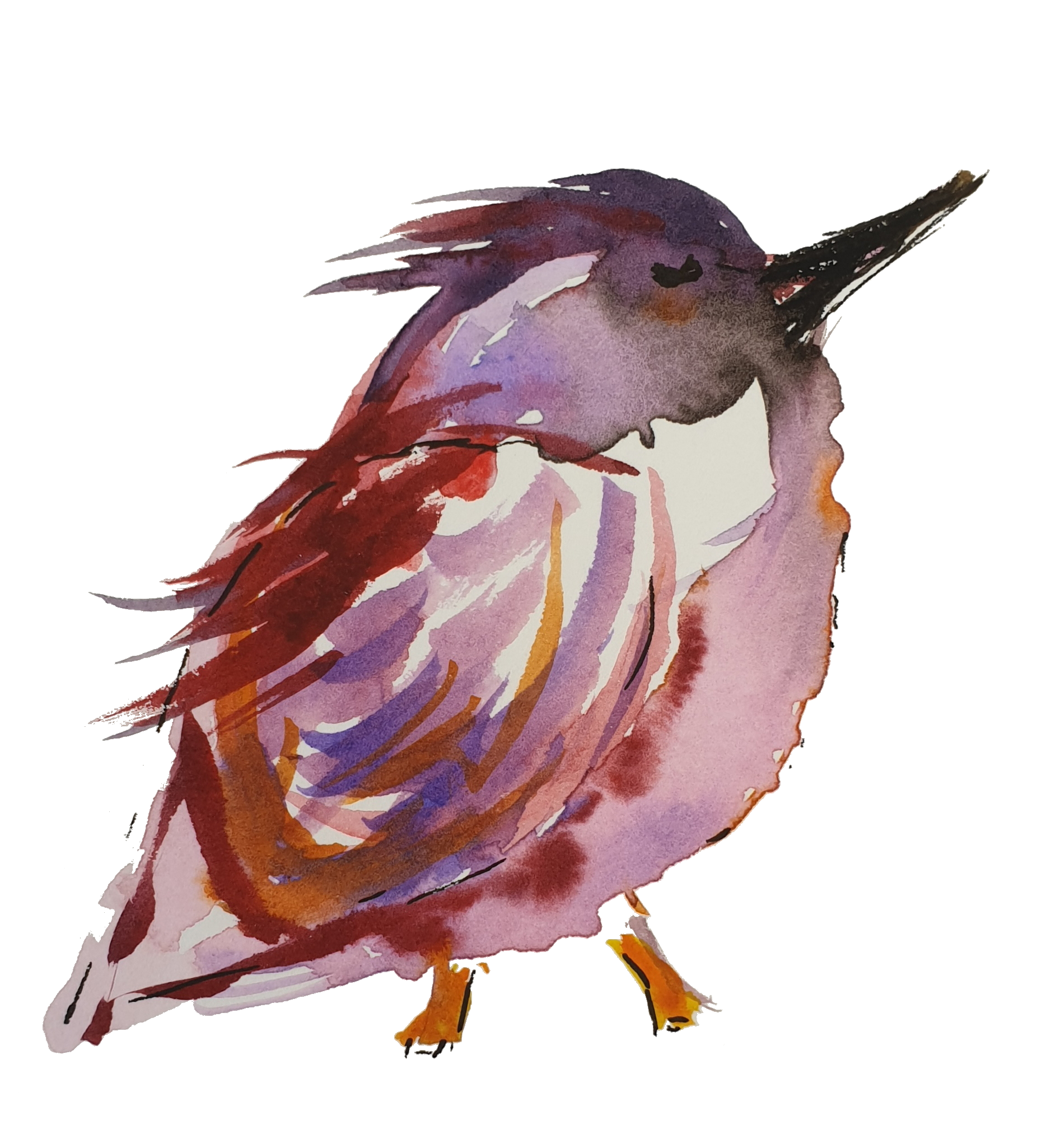 Made By Evina - Bird Logo